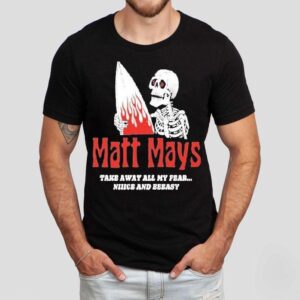 Matt Mays Take Away All My Fear Nice And Easy Skeleton Tshirt