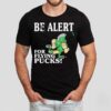 Michigan State Spartans Be Alert For Flying Pucks Shirt