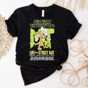 Midnight Tyrannosaurus Life Of A Street Rat Tour Tshirt