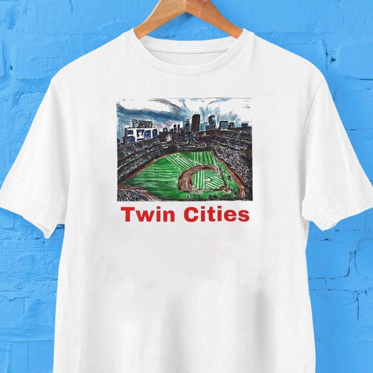  Minnesota Twins Cities Target Field Tshirt