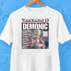 New York Post Late City Final Demonic Tshirt