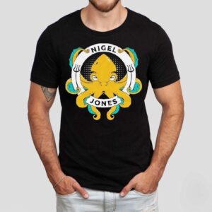 Nigel Jones Octopus Logo Tshirt