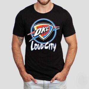 Oklahoma City Thunder Loud City Logo Shirt Oklahoma City Thunder Loud City Logo Shirt