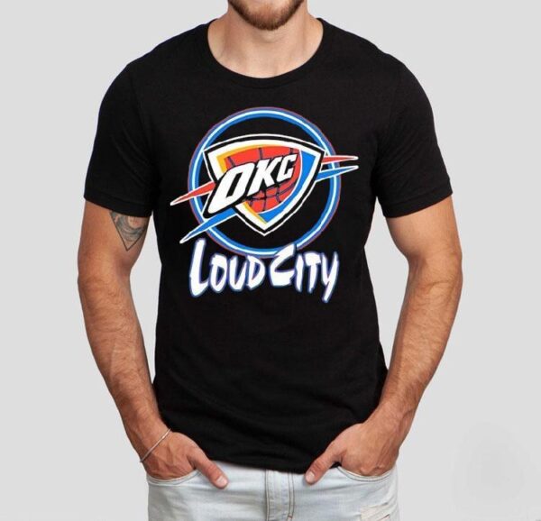 Oklahoma City Thunder Loud City Logo Shirt