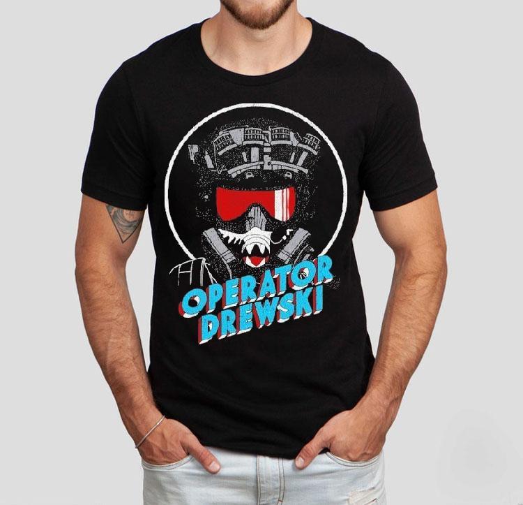  Operator Drewski Cartoon Tshirt