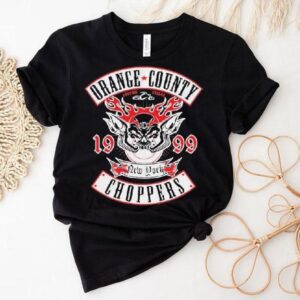 Orange County Choppers Pipes And Flames New York Tshirt