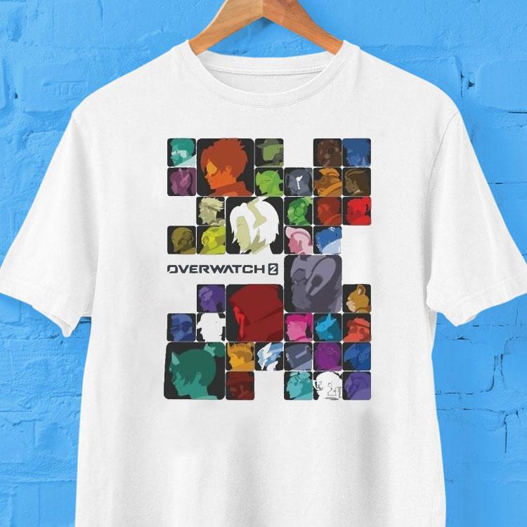  Overwatch  Heroes Tshirt