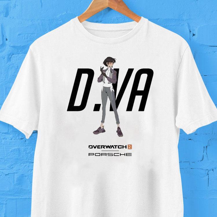 Overwatch X Porsche D Va Tshirt