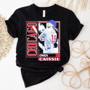 Owen Caissie Chicago Cubs Card Tshirt