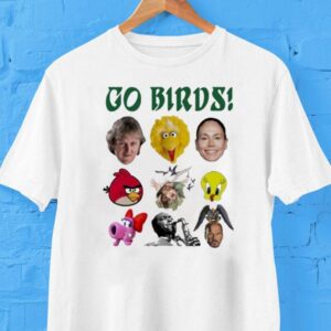 Philadelphia Eagles Go Birds Angry Birds Tweety Tshirt