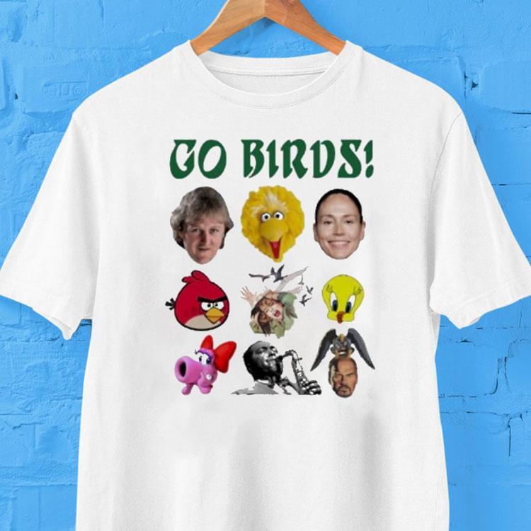  Philadelphia Eagles Go Birds Angry Birds Tweety Tshirt