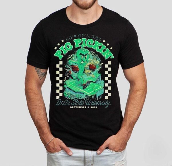 Pig Pickin’ 40th Annual Delta State University September 6 2025 Shirt
