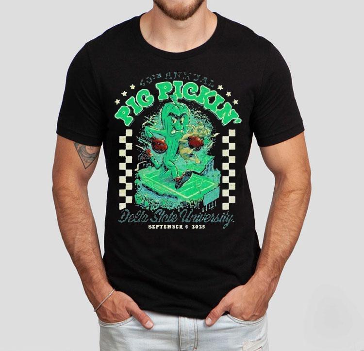  Pig Pickin Th Annual Delta State University September   Tshirt