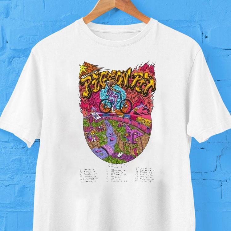  Pigeon Pit Europe Tour September  Tshirt