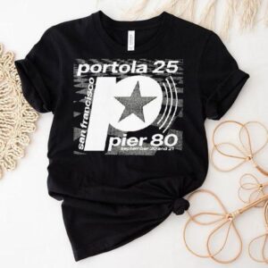 Portola Pier San Francisco Star September And Tshirt