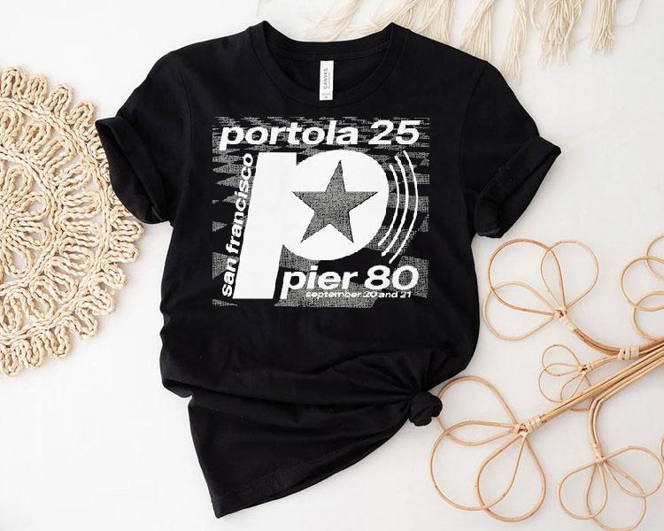  Portola Pier  San Francisco Star September  And   Tshirt