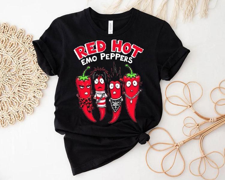  Red Hot Emo Peppers Tshirt