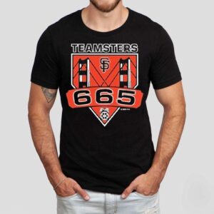 San Francisco Giants Teamsters Local Bridge Tshirt