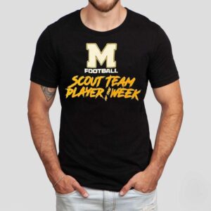 Scout Team Player Of The Week Michigan Wolverines Football Tshirt