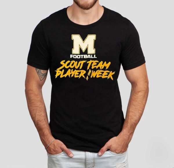 Scout Team Player Of The Week Michigan Wolverines Football Shirt