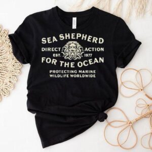 Sea Shepherd For The Ocean Protecting Marine Wildlife Worldwide Direct Action Poseidon Est Tshirt