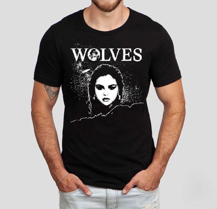  Selena Gomez Wolves Tshirt
