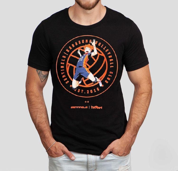  Sentinels Karasuno Volleyball Club Est  Haikyuu Tshirt