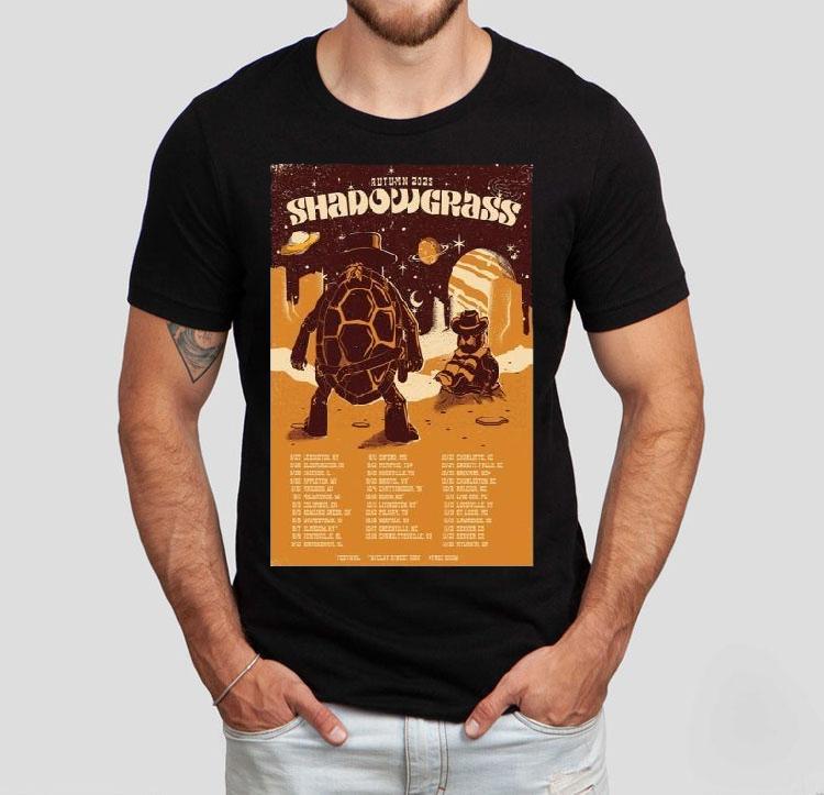  Shadowgrass Autumn  Fall Tour Dates Turtle Tshirt