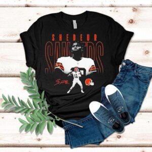 Shedeur Sanders Cleveland Browns Black Humble Shadow Player Tshirt