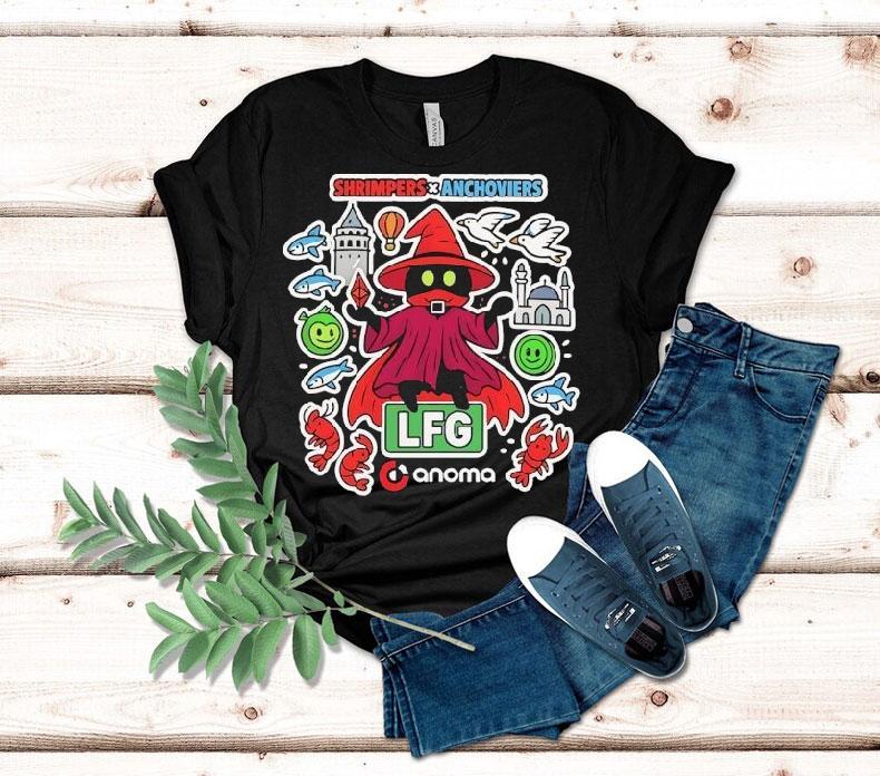  Shrimpers X Anchovies Lfg Anoma Tshirt