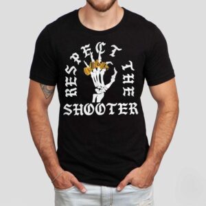 Skeleton Rings Respect The Shooter Tshirt