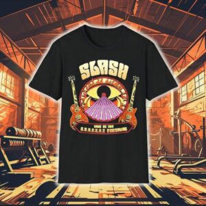 Slash Live At The Serpent Festival Guitar Eye Tshirt