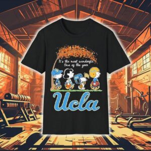 Snoopy The Peanuts Ucla Bruins It S The Most Wonderful Time Of The Year Tshirt