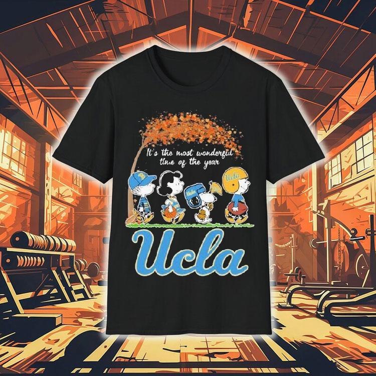  Snoopy The Peanuts Ucla Bruins It S The Most Wonderful Time Of The Year Tshirt