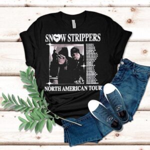 Snow Strippers North American Tour Tshirt