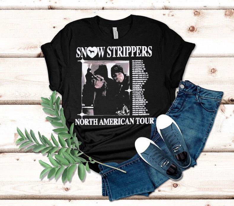 Snow Strippers North American Tour Tshirt