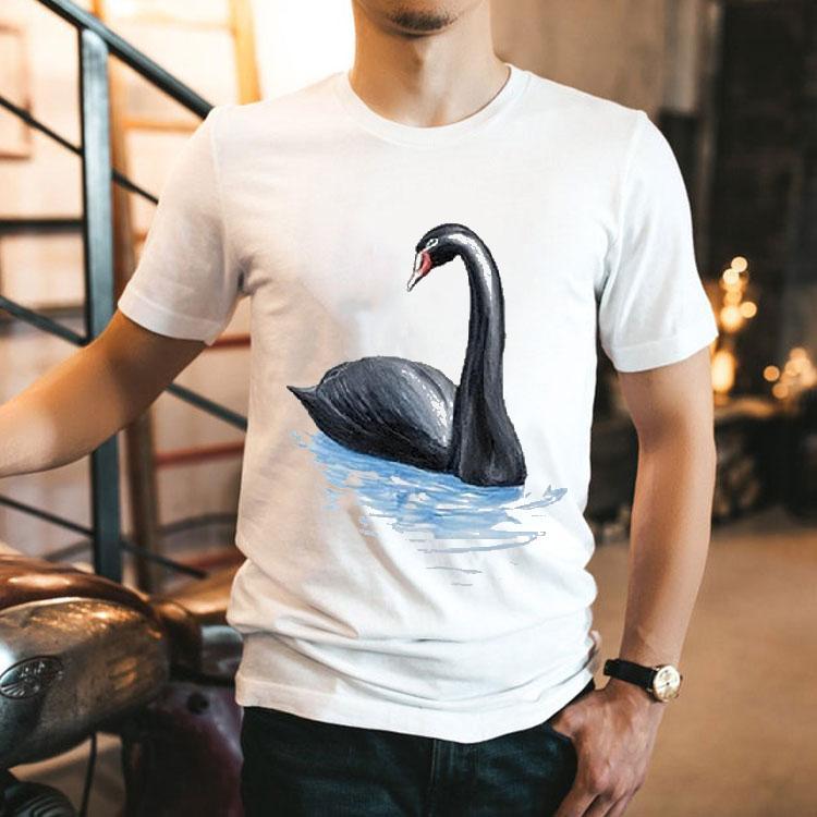  Sobel Czarny Labedz Bialy Tshirt