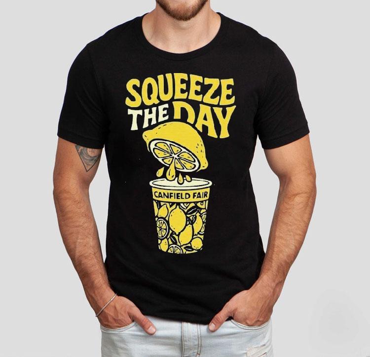  Squeeze The Day Canfield Fair Lemon Tshirt