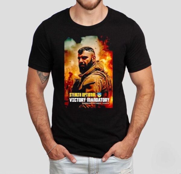 Stealth Optional Victory Mandatory Georgian National Legion Shirt
