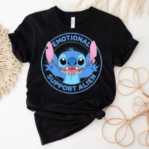 Stitch Emotional Support Alien Tshirt
