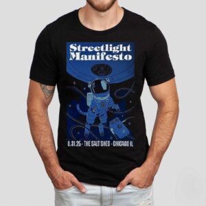 Streetlight Manifesto Aug The Salt Shed Indoors Chicago Il Astronau Tshirt