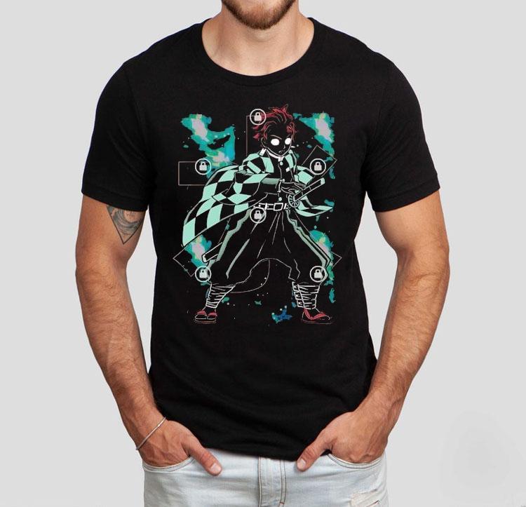  Tanjiro Kamado From Demon Slayer Kimetsu No Yaiba Tshirt