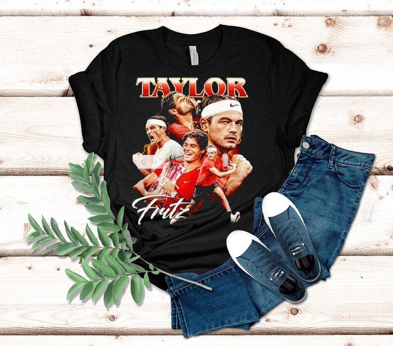  Taylor Fritz Tennis Graphic Tshirt
