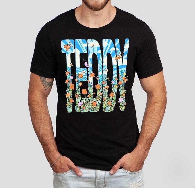  Teddy Fresh Night And Day Flower Tshirt