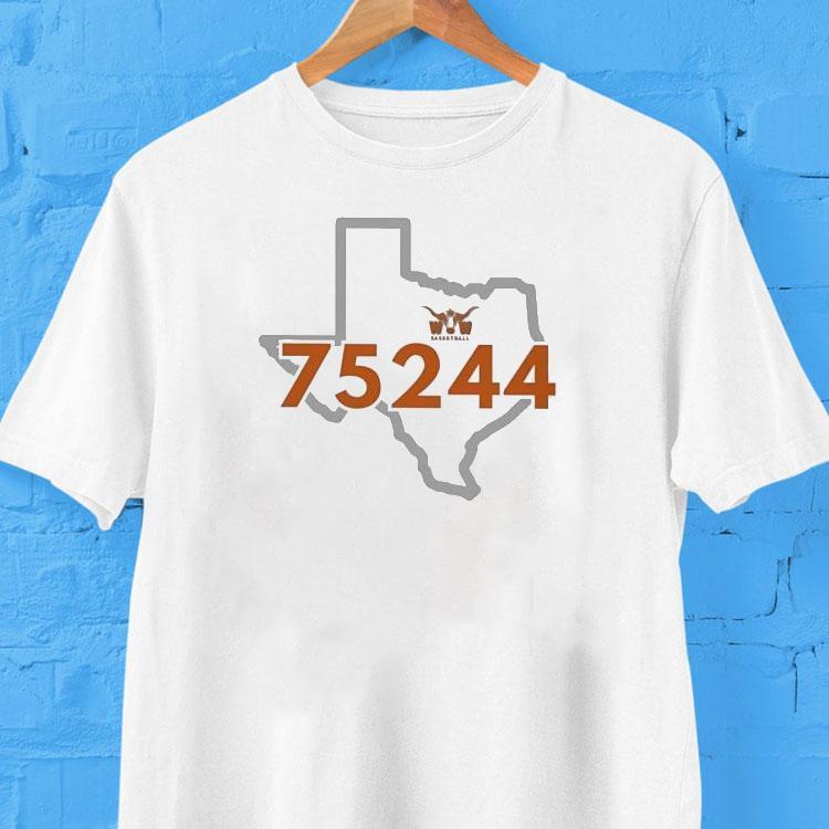  Texas Longhorn  Map Tshirt