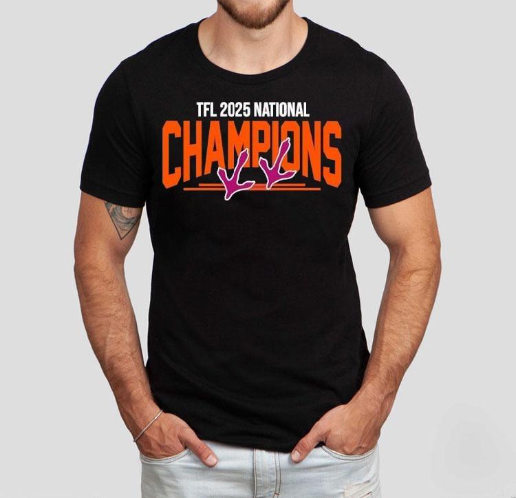  Tfl  National Champions Virginia Tech Hokies Tshirt