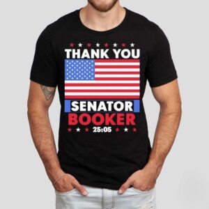 Thank You Senator Cory Booker 2025 Shirt