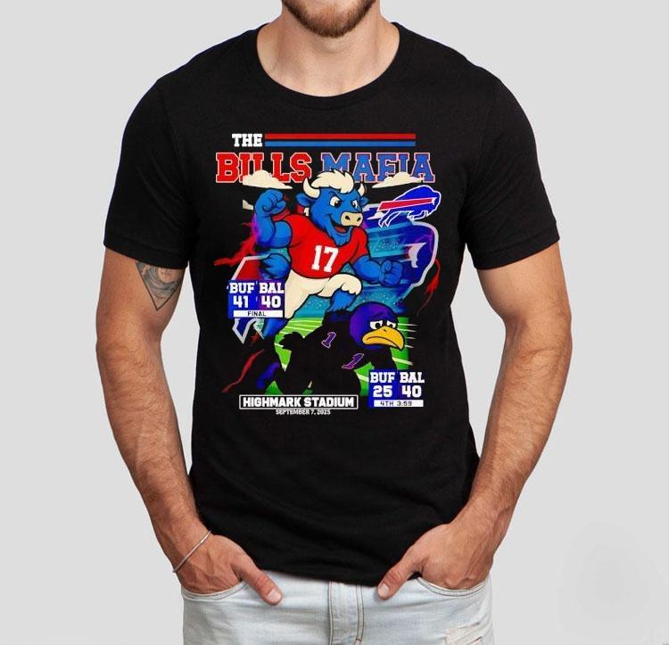  The Buffalo Bills Beat Baltimore Ravens In Highmark Stadium Tshirt