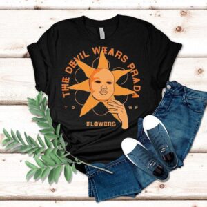 The Devil Wears Prada Sunflower Face Flowers Tshirt