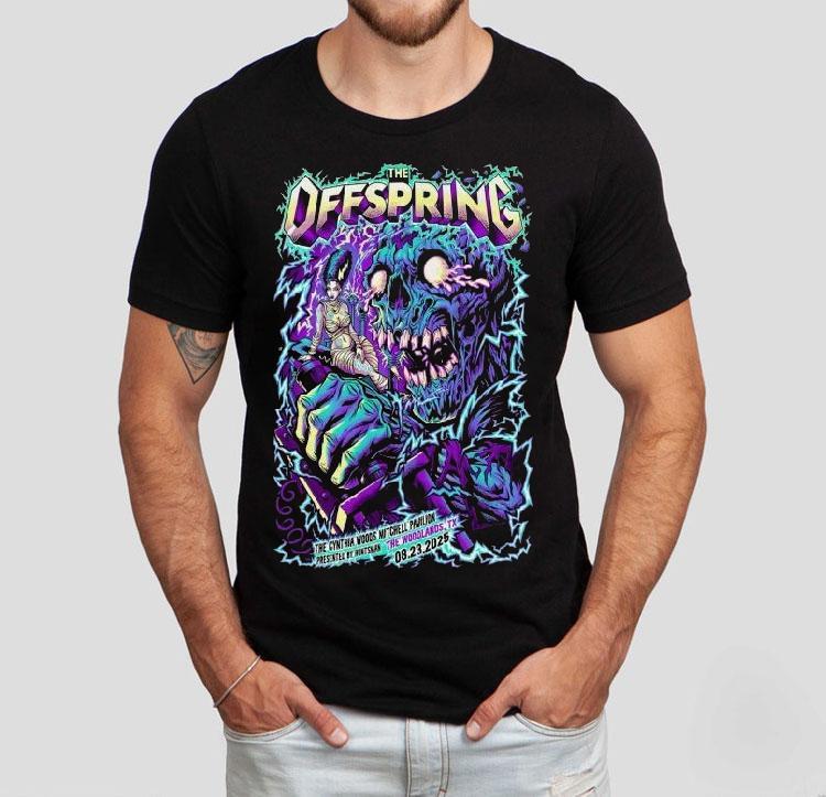  The Offspring The Woodlands Tx    Tour Tshirt